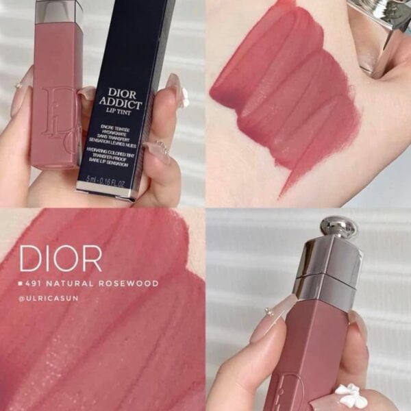 Son Dior Addict Lip Tint 491 Natural Rosewood 3