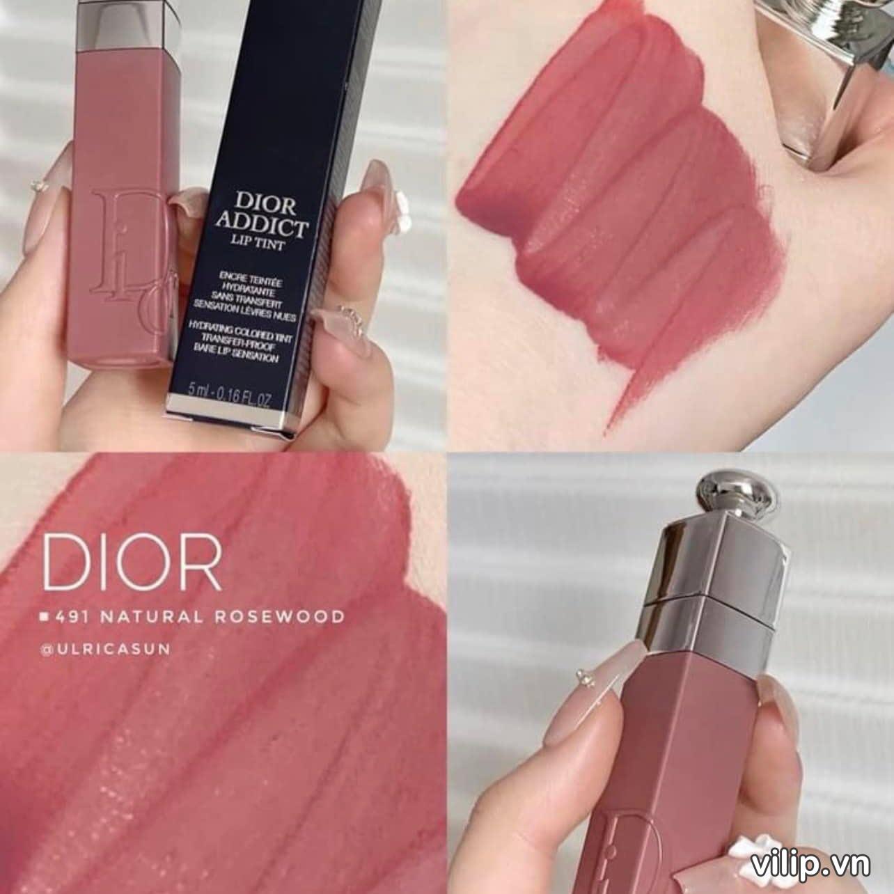 SON DIOR 491 HỒNG ĐẤT TÔN DA HOÀN HẢO CHO MỌI TONE DA