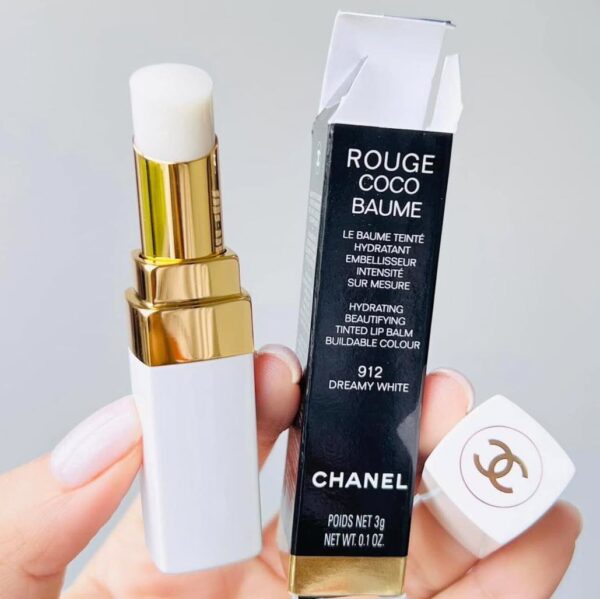 Son Duong Chanel Rouge Coco Baume 912 Dreamy White 21