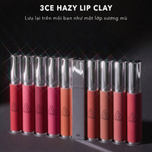 Son Kem Li 3CE Hazy Lip Clay Hipamine 40