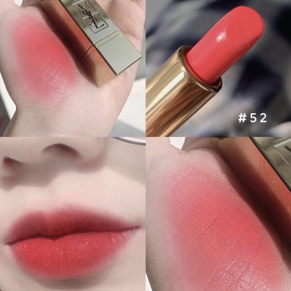 Son Yves Saint Laurent YSL Rouge Pur Couture 52 Rosy Coral 14