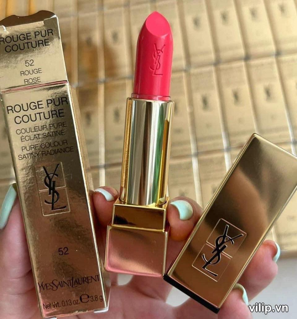 Son Yves Saint Laurent YSL Rouge Pur Couture 52 Rosy Coral 29