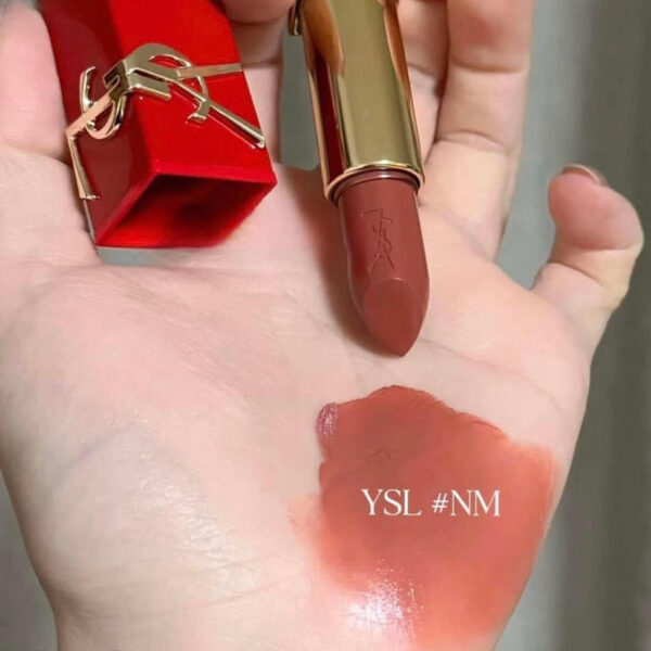 Son YSL Rouge Pur Couture Caring Satin Lipstick NM Nu Muse Limited Edition 6