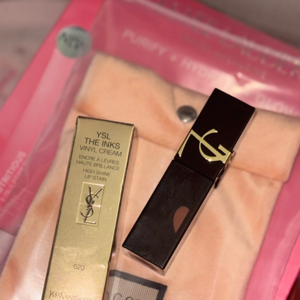 Son Yves Saint Laurent YSL The Inks Vinyl Cream 620 Peach Subversion ...